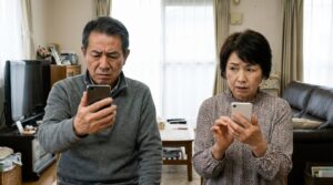スマホの設定がよく分からない親